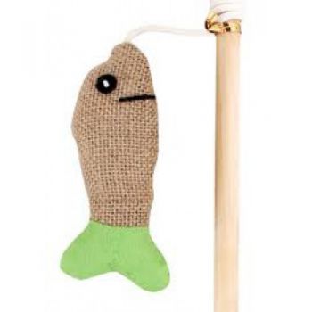  PAWISE NATURE FIRST CAT WAND  -FISH:28248 