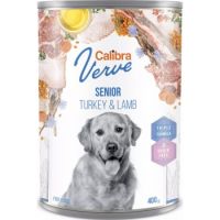 Calibra Dog Wet Food Verve GF can Senior Turkey & Lamb 400g