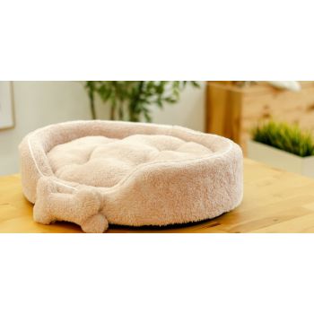  Creature OVAL BED FUR NO.1(35.5x48x12). 