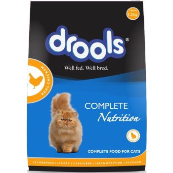  Drools Cat Food Real Chicken Flavour 1.2kg 