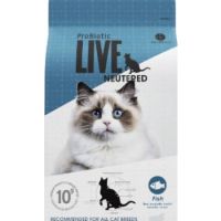 Probiotic Live Cat Adult Neutered Fish 400g
