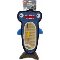 Gigwi Alligator Cat Scratcher with Catnip