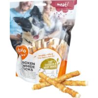 Duvo+ Meat Chicken & Rawhide Sticks Small 12.5cm - 400g