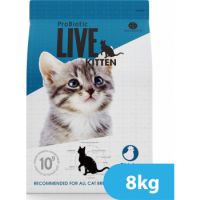 Probiotic Live  Kitten Dry Food Chicken  8kg