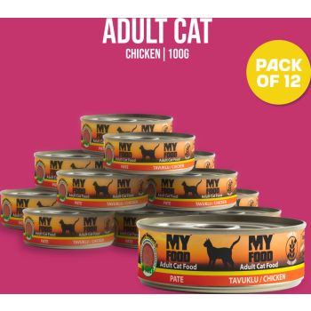  Myfood Adult Cat Wet Food Chicken Liver 100g 