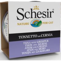 Schesir Cat Wet Food-Tuna With Grouper 85g