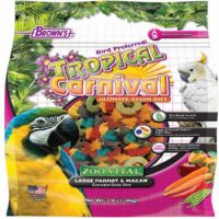 BROWNS EXTRUDED PARROT&MACAW FOOD 1.36KG