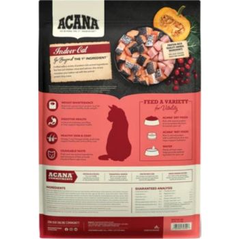  Acana Highest Protein Indoor Dry Cat Food - 1.8KG 
