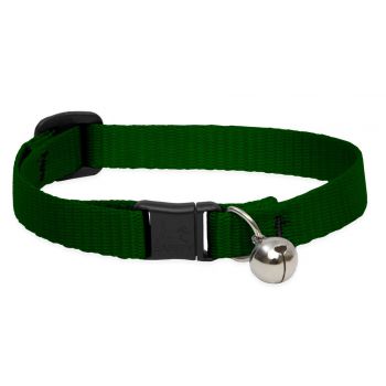  Cat Collar GREEN With Bell -1/2" basics 
