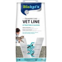 Biokat's Diamond Care Vet Line Attracting & Calming Cat Litter, 8 Liter