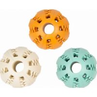 Duvo Dog  Toys Rubber Dental Ball With Flavouring 7cm Mixed Colors