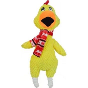  Freedog Chicken Plush Dog Toy - Christmas Collection 