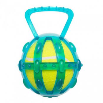  TPR Cage with 5" Tennis Ball- transparent version 