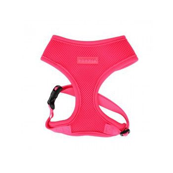  PUPPIA NEON SOFT HARNESS A PINK S Neck 10.2" Chest 12.6-17.3" 
