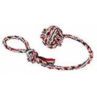 DOG COTTON BALL W/ROPE 82322