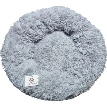  Furpaws Donut- Medium (50cm) / Light Grey 