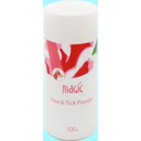 MAGIC FLEA AND TICK DRY POWDER – 100gm