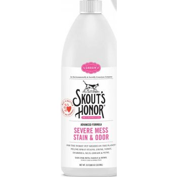  Skouts Honor Stain & Odor Severe Mess Advanced Formula CAT Cleaning 1035ML 