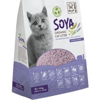  M-PETS Soya Organic Cat Litter Lavender Scented 10 L 
