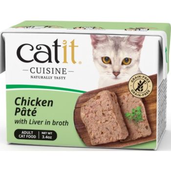  Catit Cuisine Chicken Pate with Liver, 95g Tetra 