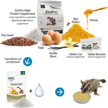  EXOTIC Instant HPW Original Vanilla Bean 1 lb (453 g) 