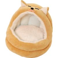 Saas Cats Semi -Enclosed Beds M 45*43*36 Yellow