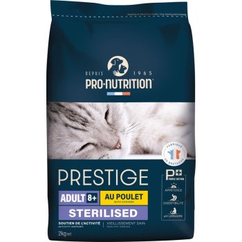  Pro Nutrition  Prestige Cat Dry Food  Adult 8+ Sterilised Chicken  2KG 