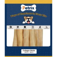 PETRIX Collagen Sticks 6" - 6 Pcs