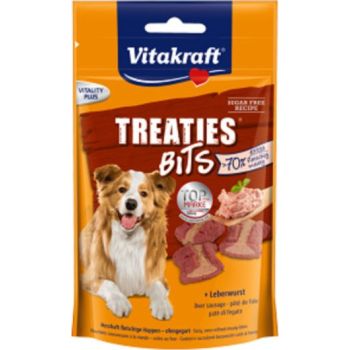  Vitakraft Treaties Bits Liver Sausage, 120g 