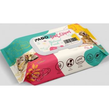  Pado Pet Wipes (Natural Fresh) 50CT 
