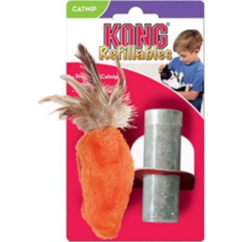  Kong Cat Toys Feather Top Carrot 