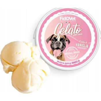  FidoVet Gelato Ice Cream for Dogs (Vanilla) 40g  (Powder) 