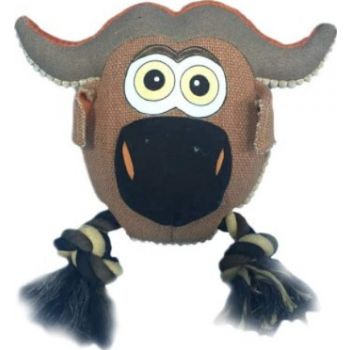  Nutrapet Cow Head Dog Toy 