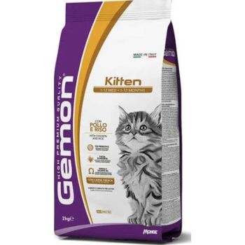  Gemon Cat Dry Food Food Kitten With Chicken And Rice 2kg 