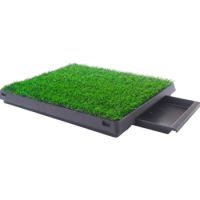 M-PETS Grass Mat Training Pad With Tray