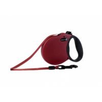 Adventure retractable leash, 5 m - Large - Red