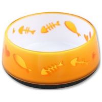 CAT LOVE BOWL - ORANGE