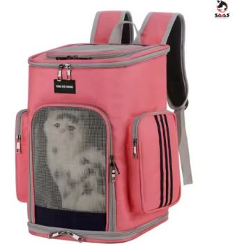  Saas Cats Travelling Bagpack 25x27x40 CM Pink 