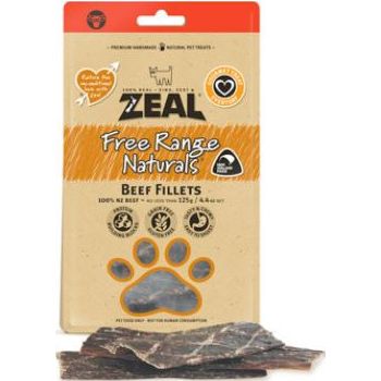  Zeal Dried Beef Fillets 125g 