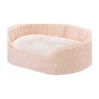 Ferplast Dandy F Cushion Puppy[Dimension - 45x35x13 cm] Light Pink