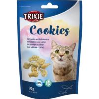 Trixie Cookies with Salmon  and Catnip Cat Treats - 50G