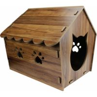 Okutan WOODEN CAT HOUSE