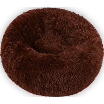  Saas Donut Pluffy Pet Bed Coffee L70CM 