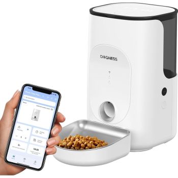  Dogness Rover Smart Feeder For Pets (App Controlled)-White 