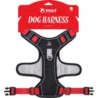 Saas Body Harness Black L Neck 47-64cm  Bust 54-71cm  Weight 14-22.5kg