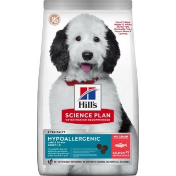  Hill’s Science Plan Hypoallergenic Large Breed Adult Dry Dog Food with Salmon (12kg) 