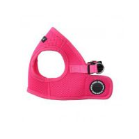 PUPPIA NEON SOFT VEST HARNESS BPINK S Neck 8.26" Chest 12.20"