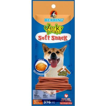  Bearing Jerky Treats Sticks Roasted Chicken Flavor-50 Gm 