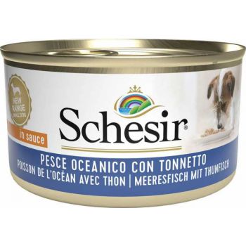  Schesir Dog Wet Food Can-Ocean Fish With Tuna 85G 