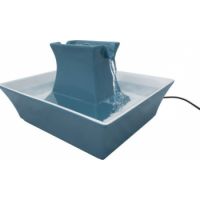 Water Fountain Drinkwell PAGODA Pet Fountain Blue